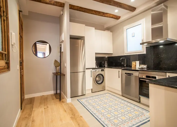 شقة 23mal1075- Beautiful 2br Near Sagrada Fa *